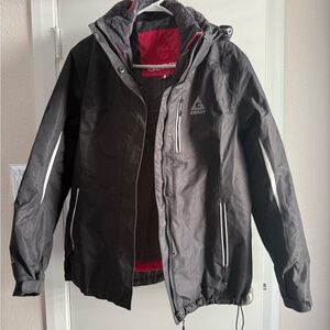 Gerry Weber Women’s Black and Pink Ski Jacket